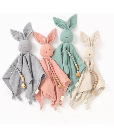 Blumie Dummy Clips Set of 2 for Baby | Silicone Pacifier Holder for Boys and Girls (Pink & Beige) | BPA Free Soother Chains - Buy Online on GoSupps.com