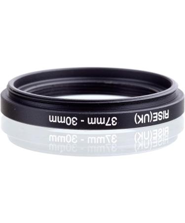 Rise(UK) Step Down Filter Ring Adapter 37-30mm - Compatible with 37mm Lens to 30mm Filter Size - Buy Online on GoSupps.com