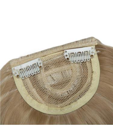 SEGO Clip-in Pony Hairpiece Extensions - Realistic Ash & Bleach Blonde Fringe Bangs - Buy Online on GoSupps.com