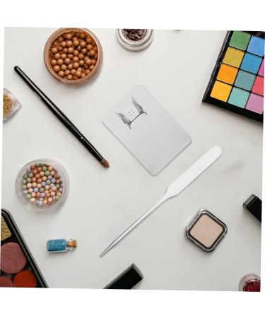 Lurrose 2 Sets Palette Stick Scraper - Essential Makeup Tool for Oil Eye Shadow & Foundation | Stainless Steel Makeup Artist Must-Haves - Buy Online on GoSupps.com