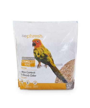 Petco Brand - So Phresh Odor Control Crumbled Pine Bird Litter 1 Count (Pack of 1)