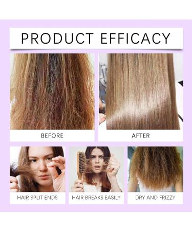 Maca Essence Purple Hair Mask Purple Conditioner for Moisturizing and Repairing Hair Purple Hydrating Conditioner Neutralizes Brass and Yellow Tones for Hydration (3pcs) - Buy Online on GoSupps.com