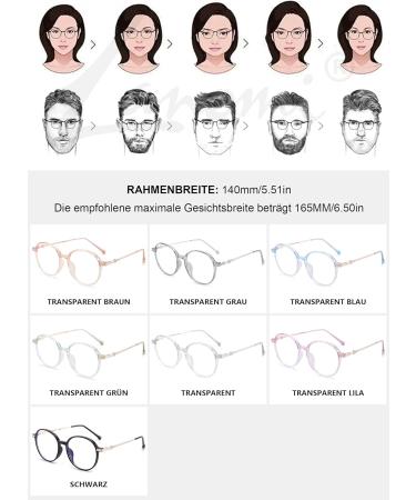 Lanomi Anti Blue Light Reading Glasses for Men & Women - Stylish TR90 Round Visual Aid 1.0 to 4.0 Magnification Fatigue Relief Green - Buy Online on GoSupps.com