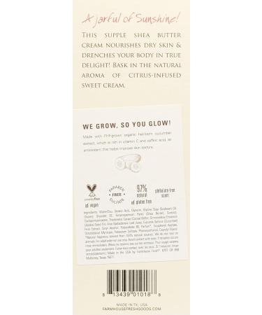 FarmHouse Fresh Hello Yellow Shea Butter 8 fl oz - Nourishing Skincare Essential - Buy Online on GoSupps.com