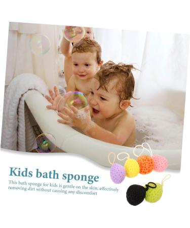 FRCOLOR 6pcs Bath Ball Set - Exfoliating Shower Sponge & Body Scrubber for Kids - Premium Shower Supplies - Buy Online on GoSupps.com