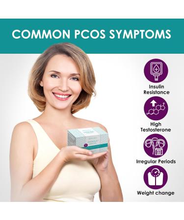 Ovofolic PCOS Supplement for Women - 60 Sachets and Servings Boost Fertility Hormonal Balance and PCOS Support - Myo-Inositol D-Chiro Inositol Active Folate - High Potency PCOS Supplements 60 count (Pack of 1) - Buy Online on GoSupps.com