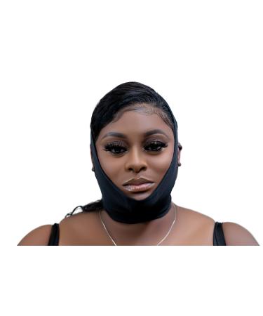 FOREVER CONTOURED CHIN POST SURGICAL CHIN COMPRESSION GARMENT AFTER SURGERY Large