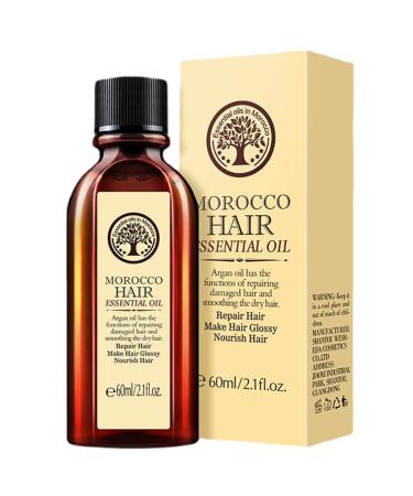Huile capillaire marocaine - Huile essentielle nourrissante hydratante naturelle pour cheveux | 60 ml d'huile capillaire pour cheveux boucl s cr pus et non gras huile essentielle de soin des cheveux