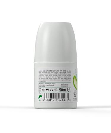 Buy Dr Organic Aloe Vera Deodorant Roll On 50ml - Natural & Eco-Friendly | International Shipping Available - Buy Online on GoSupps.com