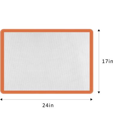 Applique Fusing Mat 17x24 with See-Through Design - Silicone Mat for Arts & Crafts, Bonus Teflon Coated Sheet and Iron Rest Pad Included - Buy Online on GoSupps.com