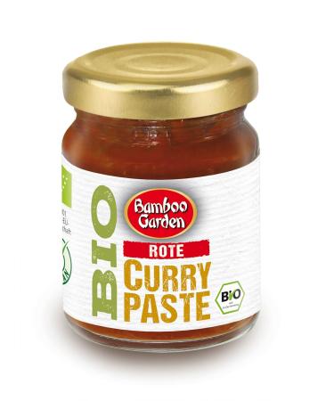 Bamboo Garden Organic Red Curry Paste - 125g | Authentic Flavor International Shipping - Buy Online on GoSupps.com