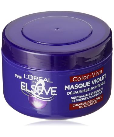 L'Or al Paris - Elseve Color-Vive - Intense De-Yellowing Mask Purple for Bleached / Lightened Hair 250 ml