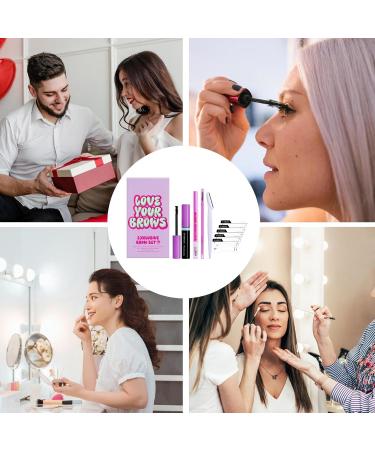  TQEBWUS Eyebrow Makeup Kit Eyebrow Pencil Kit | Waterproof and Shatterproof Eye Makeup | The makeup kit includes mascara an eyebrow pencil and a cream - Buy Online on GoSupps.com