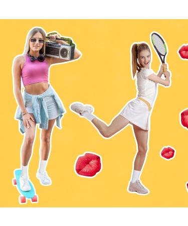 Apricitie 8 Pairs Tennis Socks - Unisex Sports Running Socks for Men & Women (Size 35-38) - Comfortable White Athletic Socks for All Sports - Buy Online on GoSupps.com