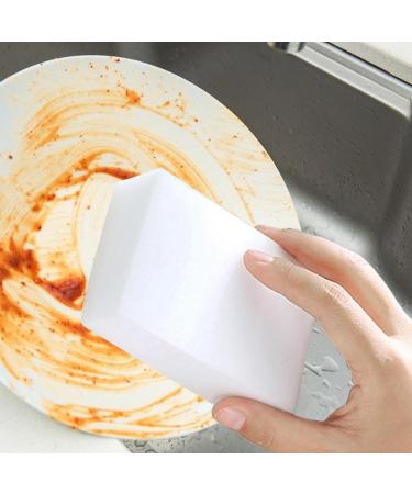 100PCS Magic Sponge Eraser Sponge Magic Sponges for Cleaning Eraser Pad 4x2.4x0.8 Inch All-Purpose Power Scrub Non-Scratch Cleaning Sponge for Kitchen Bathroom Wall - Buy Online on GoSupps.com