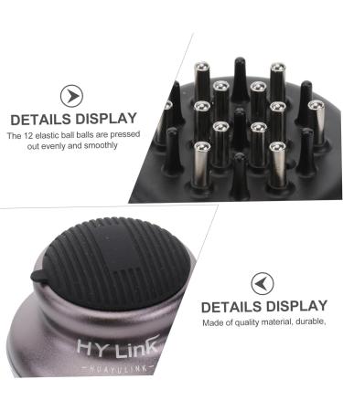 Frcolor Liquid Guide Comb - Scalp Massage Brush for Hair Treatment & Head Massage Applicator - Violet - Buy Online on GoSupps.com