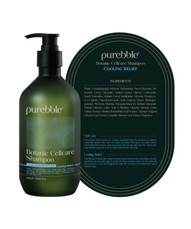 Cooling Relief Botanic Cellcare Shampoo 500ml - Sulfate-Free Paraben-Free pH Balancing | Color-Safe Hair Care for All | Buy Internationally - Buy Online on GoSupps.com