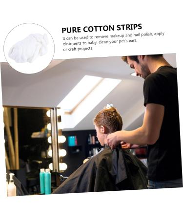 FOMIYES Pure Cotton Strips - Medium Cosmetic Makeup & Degreasing Pads for Salon Use | 1 Roll - Buy Online on GoSupps.com