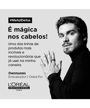 L'Or al Serie Expert Metal Detox Mask 500ml - Deep Conditioning Hair Treatment for All Hair Types - International Shipping Available - Buy Online on GoSupps.com