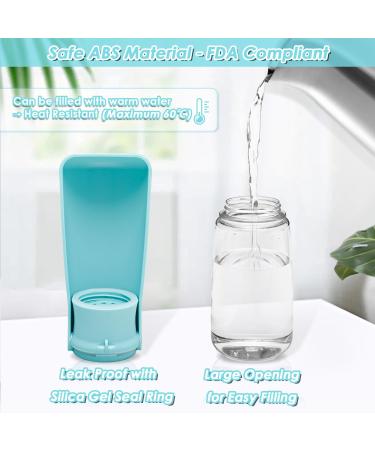 Petcooz 550ml Dog Drinking Bottle - Portable Foldable Water Bowl for Travel | Perfect for Walks & Outdoor Adventures - Blue - Buy Online on GoSupps.com