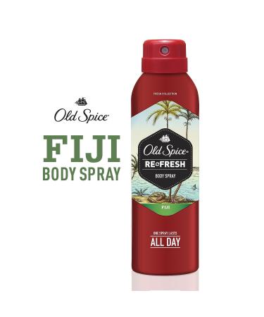 Old Spice Fiji Men's Body Spray 3.75 oz - Fresh Collection - Buy Online on GoSupps.com