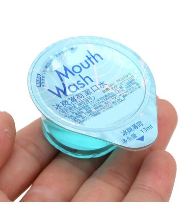 6 Pack Travel Size Mouthwash | Disposable Mint Flavored Oral Care | Freshens Breath & Fights Bad Breath - Buy Online on GoSupps.com