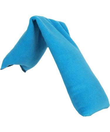 Microwavable Lavender Wheat Bags Plain Fleece Microwave Heat Pack for Back Neck Joints and Shoulder Pain Relief 44cmx13cm (Luminous Blue) Plain Fleece Luminous Blue - Buy Online on GoSupps.com