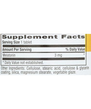 Country Life Melatonin 3 mg - Sleep Support Tablets, 90 Count - Buy Online on GoSupps.com