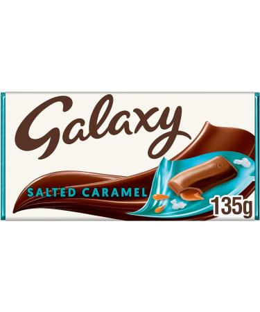Salted Caramel Chocolate Bar 135g x3 With Cookie Crumble Chocolate Bar 114g x3 & Smooth Caramel Chocolate Bar 135g x3 - Bundle Consisting of Galaxy Chocolate Bars 9 Pack - Buy Online on GoSupps.com