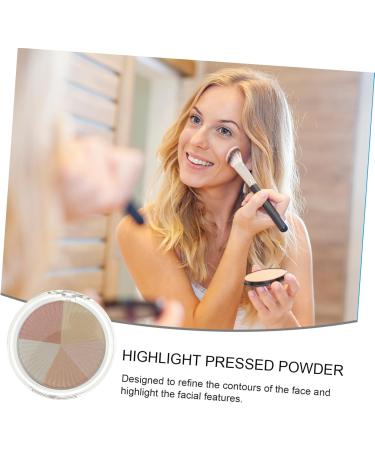 WOONEKY 1 Box Highlight Powder Pressed Powder Highlighter Shimmering Skin Highlighter Plastic Shell - Buy Online on GoSupps.com
