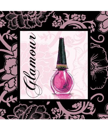 ART-PRINT-on-matte-paper-220gr- Fashion Pink Glamour Gorham Gregory - Fashion square Image pink nail polish nail polish glamour fashion makeu Fine art Print 15_X_15_in