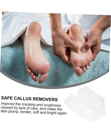 POPETPOP 16 Pairs Footsticker Foot Mask Foot Dead Skin Masks Feet Skin Peeling Masks Feet Calluses Remover Delicate Foot Masks Socks for Baby White Care Abs Accessories - Buy Online on GoSupps.com