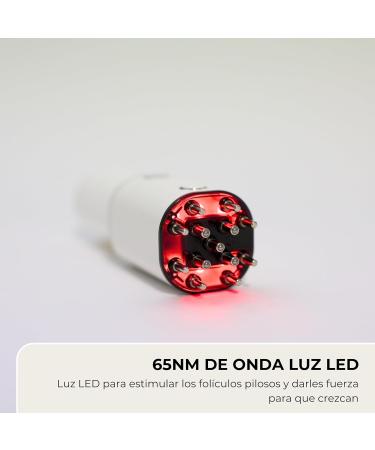 Siil Rechargeable LED Massage Brush - Stimulate Hair Growth & Improve Scalp Circulation | Combat Hair Loss - Buy Online on GoSupps.com