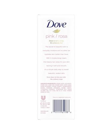 Dove Beauty Bar Pink 4 oz - 8 Bars | Moisturizing Soap & Skin Care | International Shipping Available - Buy Online on GoSupps.com