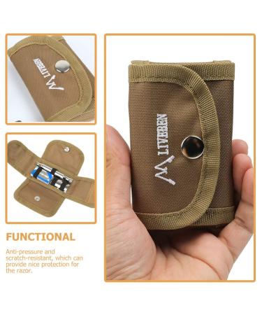 Shop Durable Oxford Cloth Safety Razor Case | Double Edge Shaving Travel Cover for Ultimate Protection - Buy Online on GoSupps.com