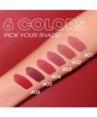 Jolilab 3 Pcs Velvet Matte Lipstick Set - Waterproof Long Lasting High Pigment Nude Lip Makeup for Women & Girls | Non-Stick Moisturizing Lipstick - Buy Online on GoSupps.com