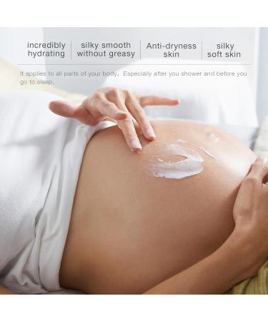 TENDER FLOWER Body Lotion with Folic Acid & Hyaluronic Acid | Stretch Marks Cream Shea Butter Skin Firming Moisturizing Cream for Sensitive Skin (6.7oz - Buy Online on GoSupps.com