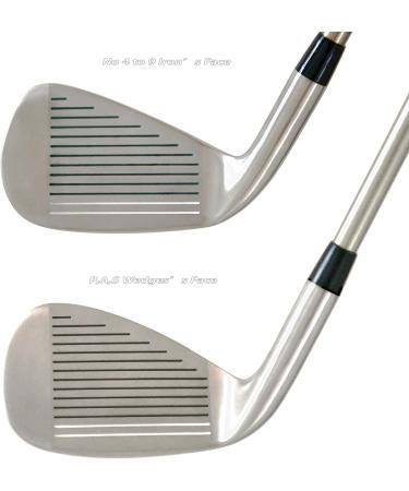Japan Pron Iron Mens Golf Club Set TRG22 Model | Chrome Finish | Matrix Stain Steel | 8 Clubs | Graphite Regular | 4-PW+SW | Right Hand - Buy Online on GoSupps.com