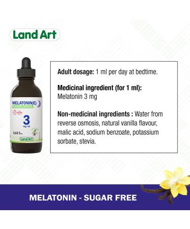 Liquid Melatonin 115ml - Sugar Free - Sleep Aid - Maximum Absorption - Great Taste - Vegan - GMO Free - Gluten Free - Made in Canada - Buy Online on GoSupps.com