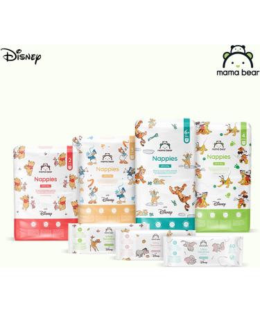 Buy Mama Bear Disney Ultra Dry Size 4 Diapers (168 Pieces) - Monthly Box | International Shipping Available - Buy Online on GoSupps.com