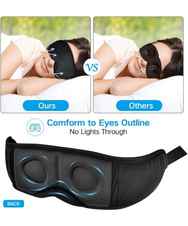 BULYPAZY Sleep Headphone Headband with Wired HD Speakers - Black | For Men Women, 3D Sleeping Headphones, Perfect for Sleeping, Napping, and Traveling - Buy Online on GoSupps.com