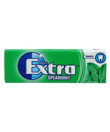 EXTRA Spearmint Sugar Free Chewing Gum 10 Pellets