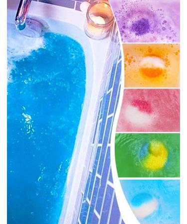 Organic & Natural Handcrafted Bath Bombs Gift Set - 12 Pieces by TTRWIN - Buy Online on GoSupps.com