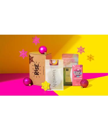 RISE Coffee Box | 2 x 250g of Ethically Sourced 100% Arabica - Whole Bean | Medium Roast Coffee Beans | Coffee Gift - Buy Online on GoSupps.com