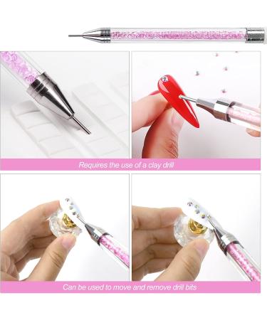 Sularpek 1500 Pcs Rhinestones Set | 6 Sizes Flat Back AB Clear Crystal Gems with Tools for Nail Art, Crafts & Face | Includes Pick Up Tweezers & Dotting Pen - Buy Online on GoSupps.com