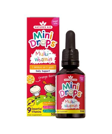 NATURES AID Multivitamin Drops For Children 50 ML