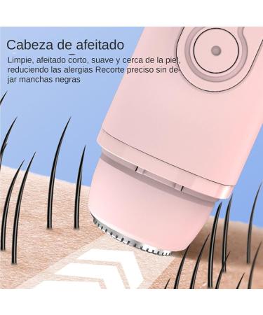 Electric bikini trimmer for women portable double head armpit trimmer waterproof for face and arms - Buy Online on GoSupps.com