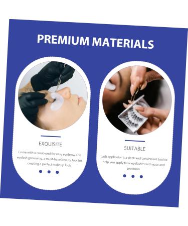 MAGICLULU Eyelash Comb Tweezers for Women Eyebrow Trimming Tool Eyebrow Clip False Eyelash Clip Scissor Tweezer Jewelry Tweezer Lash Tool Curved Tweezer Nail Stainless Steel Accessories Man - Buy Online on GoSupps.com