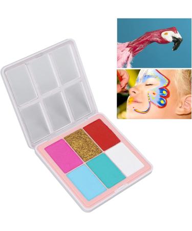  YIZISECCE Face and body paint palette 6 colors 35.8g food grade for stage makeup for children and adults - Buy Online on GoSupps.com
