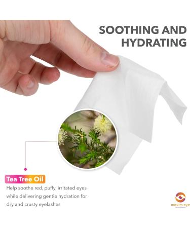 Blink-N-Clean Lens Drops & Tea Tree Oil Eyelid Wipe - 15ml Eye Drops for Contact Lenses Cleans & Moisturizes Soft & RGP Lens Wearers - International Shipping Available - Buy Online on GoSupps.com